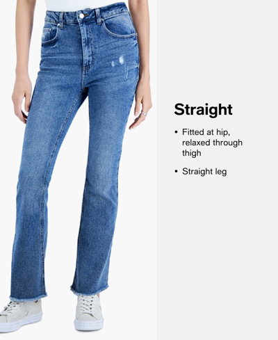 Shop Gloria Vanderbilt Women's Amanda Colored Twill Straight-leg Jeans In Stonewood