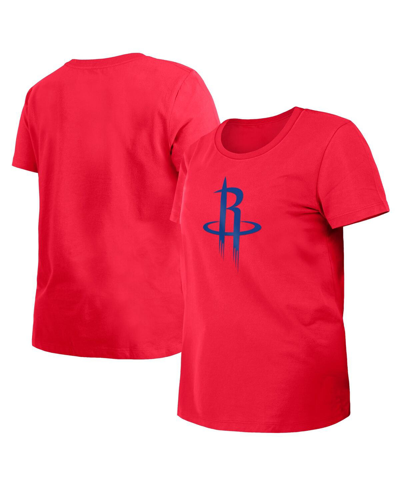 Shop New Era Women's  Red Houston Rockets 2023/24 City Edition T-shirt