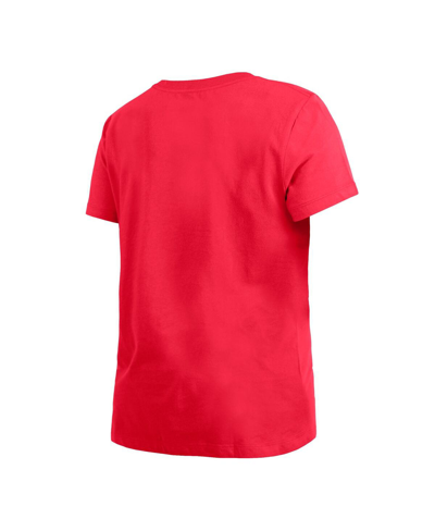 Shop New Era Women's  Red Houston Rockets 2023/24 City Edition T-shirt
