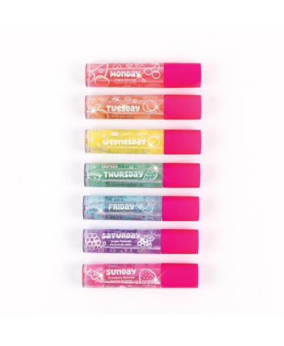 Shop Make It Real Days Of The Week Rollerball Lip Gloss Set In Multi