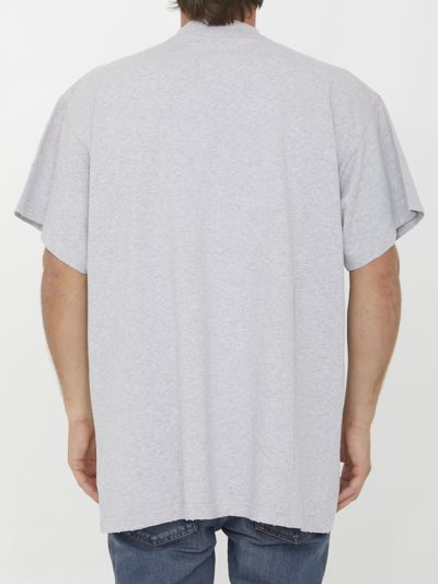 Shop Balenciaga Be Kind T-shirt In Grey