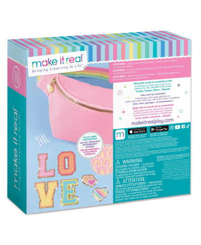 Make It Real Fashion Bag With Patches In Multi