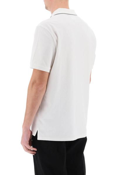 Shop C.p. Company Regular Fit Polo Shirt In White