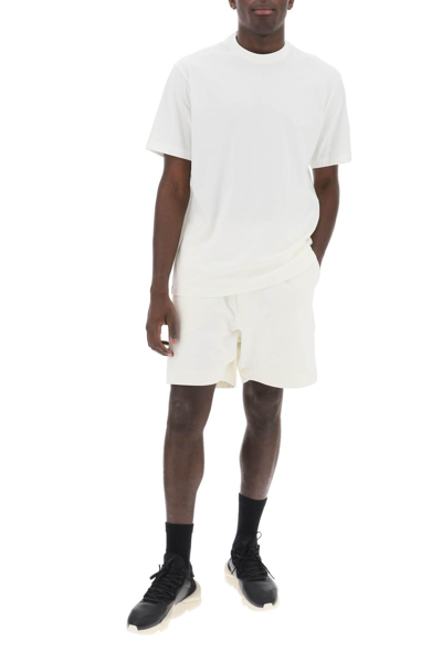 Shop Y-3 T-shirt With Tonal Logo In White