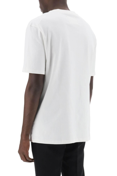 Shop Jil Sander T-shirt With Logo Print In White