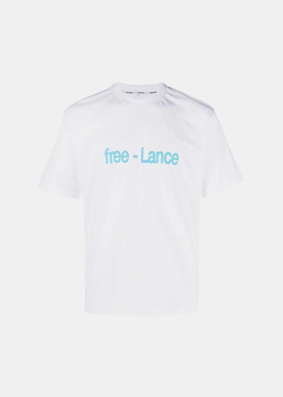Shop Sunnei White Free-lance T-shirt