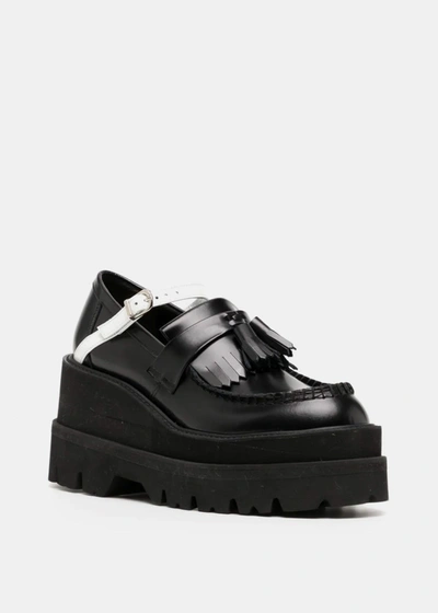 Shop Undercover Black Platform Loafers