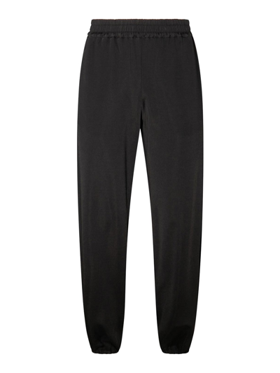 Shop Jil Sander Black Cotton Pants In Negro
