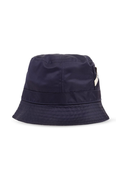 Shop Jacquemus Le Bob Ovalie Bucket Hat In Navy