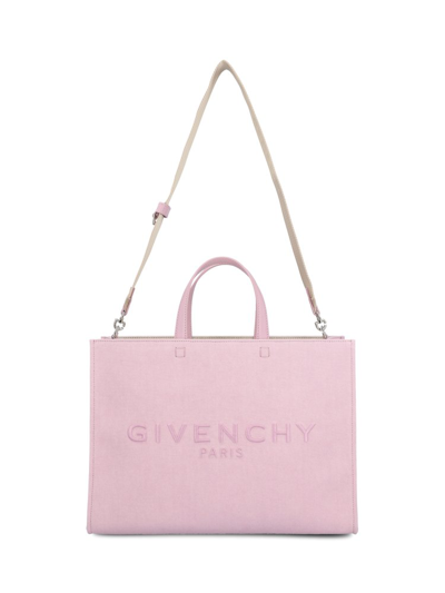 Shop Givenchy G Medium Tote Bag In Pink