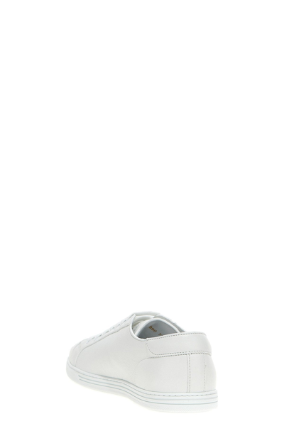 Shop Dolce & Gabbana Men 'portofino Saint Portofino' Sneakers In White