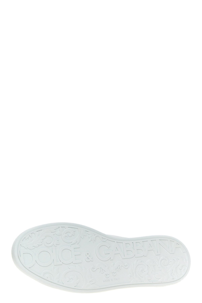 Shop Dolce & Gabbana Men 'portofino Saint Portofino' Sneakers In White