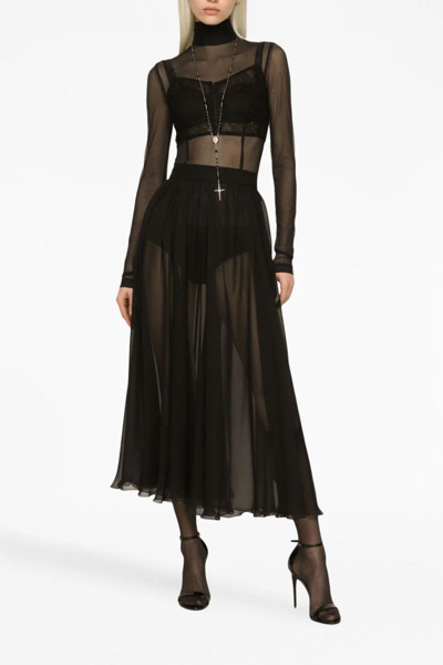 Shop Dolce & Gabbana Women Lace Bra In Black