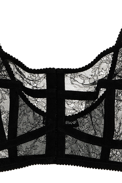 Shop Dolce & Gabbana Women Lace Bra In Black