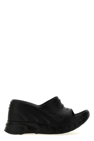 Shop Givenchy Women 'marshmallow' Wedges In Black