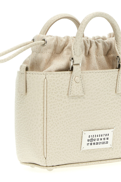 Shop Maison Margiela Women '5ac Tote Horizontal' Handbag In Gray