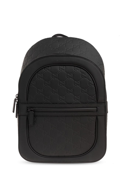 Shop Gucci Gg Backpack In Black