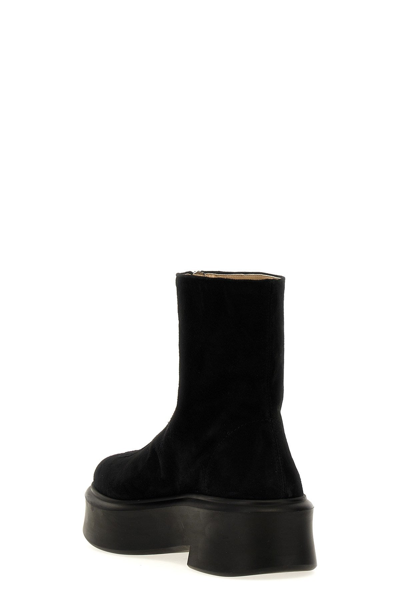 Shop The Row Women 'zipped Boot' Ankle Boots In Black