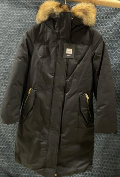 Pre-owned Mackage Women Parka. Size S. With Tags In Black