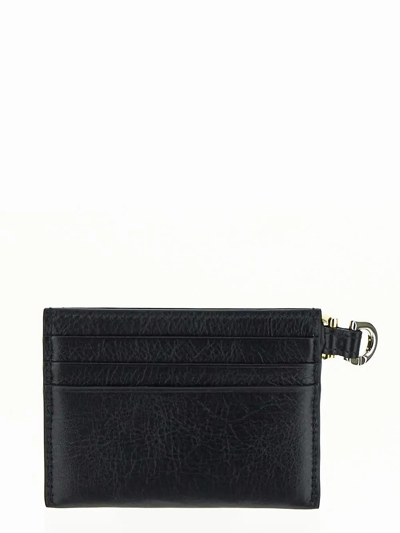 Shop Givenchy Leather Card Case In Black