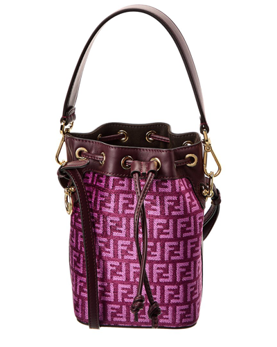 Fendi bucket bag online pink