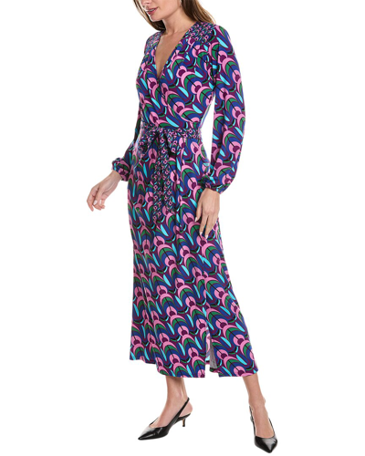 Shop Leota Maxi Dress In Purple