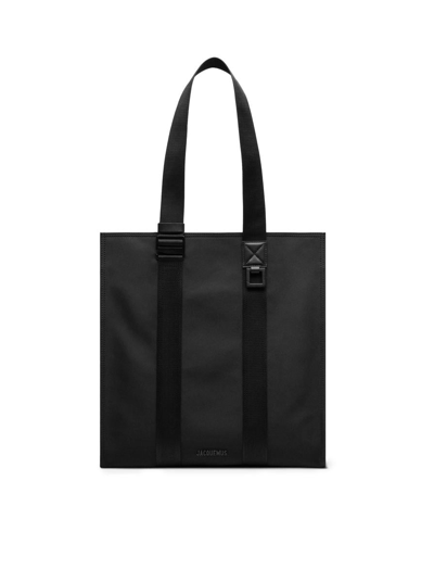 Shop Jacquemus Shoulder Bags In Black