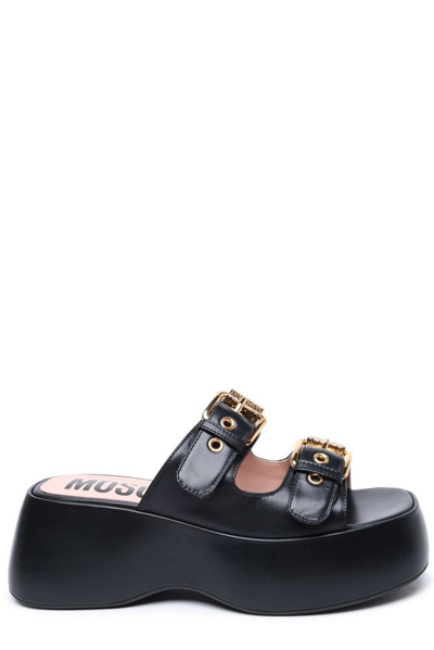 Shop Moschino Double In Black