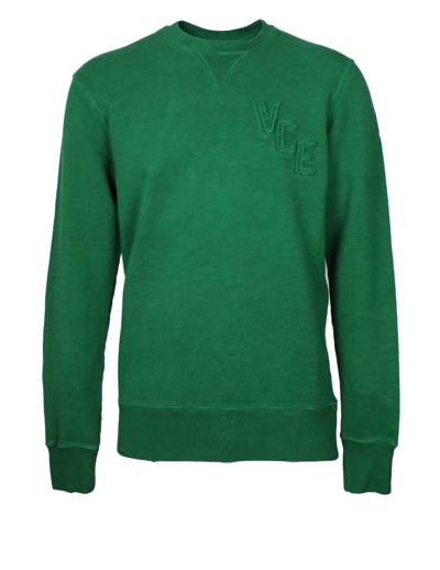 Shop Golden Goose Deluxe Brand Crewneck Sweatshirt In Green