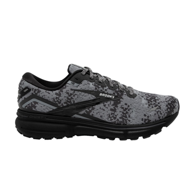 Pre-owned Brooks Wmns Ghost 15 'black Oyster Primer' In Grey