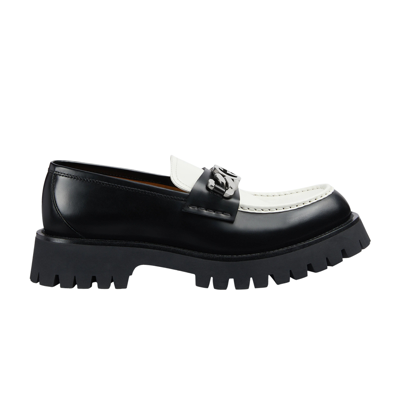 Pre-owned Gucci Loafer 'interlocking G - Black Off White'