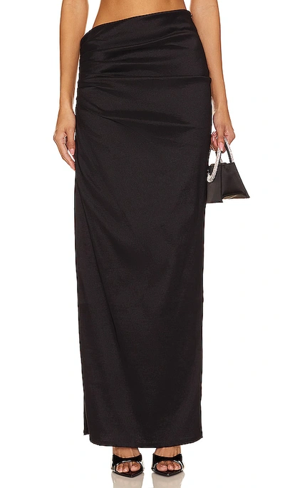 Lovers & Friends Ricky Maxi Skirt In Black