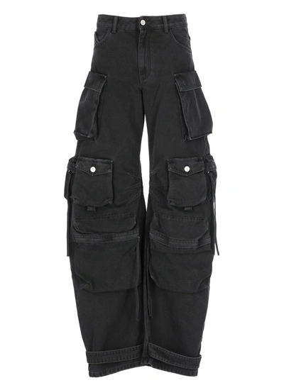 Shop Attico Fern Jeans In Black