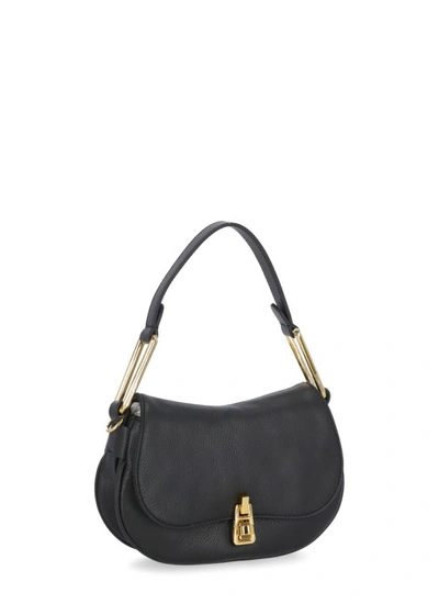 Shop Coccinelle Magie Soft Mini Shoulder Bag In Black
