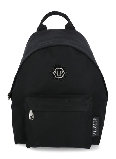 Shop Philipp Plein Black Backpack