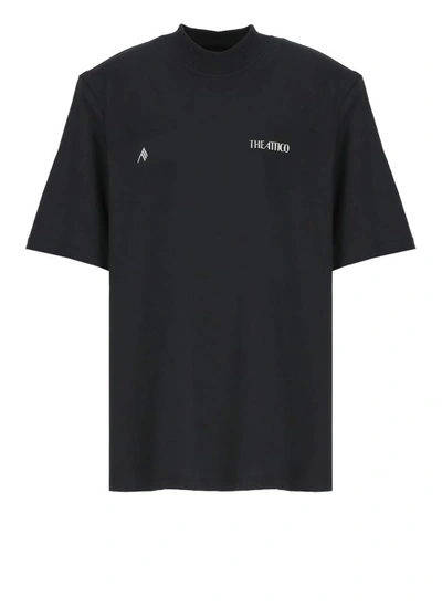 Shop Attico Black Killie T-shirt