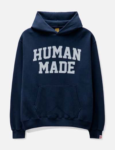 Shop Human Made Sweat Hoodie In Blue