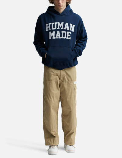 Shop Human Made Sweat Hoodie In Blue