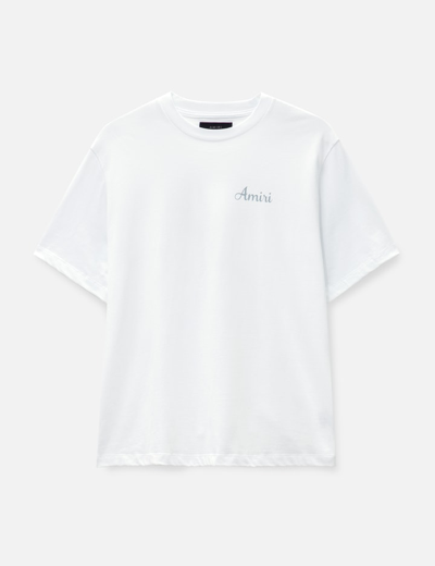 Shop Amiri Lanesplitters T-shirt In White
