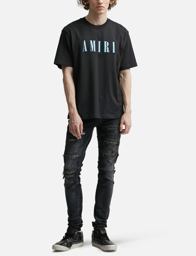 Shop Amiri Core Logo T-shirt In Black