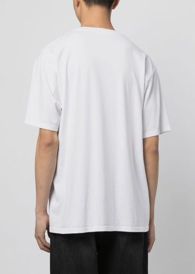 Shop Undercover White Rose-print T-shirt