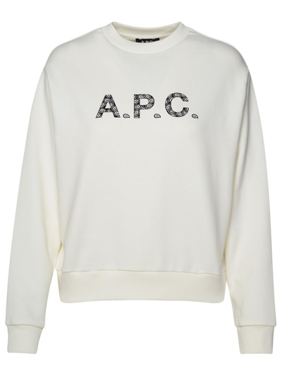 Shop Apc A.p.c. Logo In White