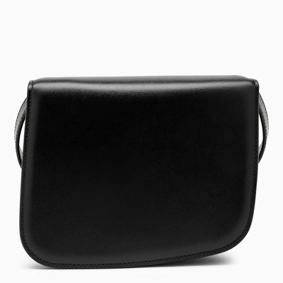 Shop Ferragamo Fiamma S Shoulder Bag Black