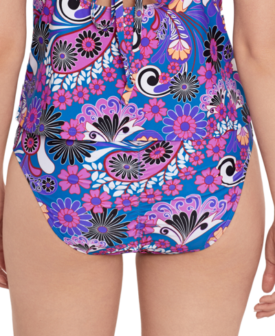 Shop Salt + Cove Juniors' Abstract-print Hipster Bikini Bottoms, Created For Macy's In Multi