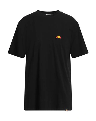 Shop Ellesse Man T-shirt Black Size M Cotton