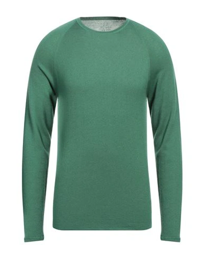 Shop Majestic Filatures Man Sweater Green Size M Cashmere