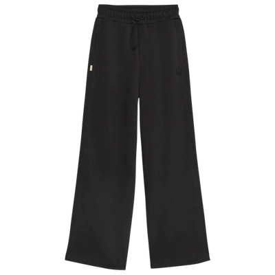 Shop Puma Womens  Infuse Wide Leg Pants In Black/black