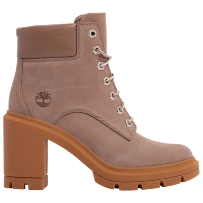 Shop Timberland Womens  Allington Heights 6" Boots In Taupe