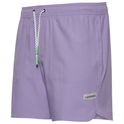 Shop Legends Mens  Saylor Swim Shorts In Purple Haze/purple Haze