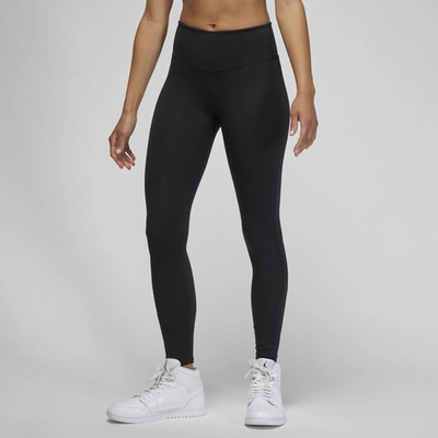 Shop Jordan Womens  Spt Leggings In Black/black
